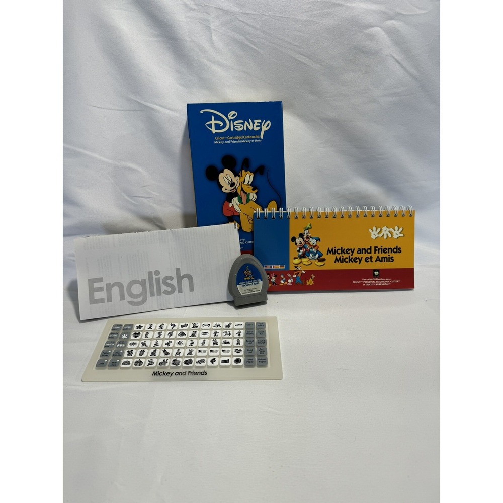 DISNEY‎ CRICUT CARTRIDGE. MICKEY AND FRIENDS.